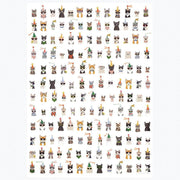 Party Cats Flat Wrap