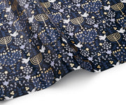 Rifle Paper Co. Hanukkah Floral Wrapping Paper