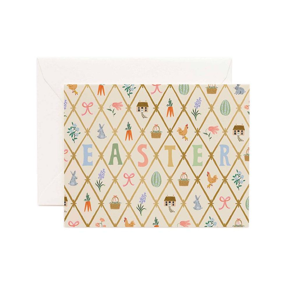 Spring Farm Easter Card