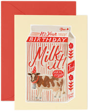 Milk It Birthday Card