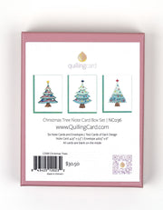 Quilling Christmas Tree Assorted Boxed Set of 6