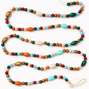 Holiday Wood Bead Garland