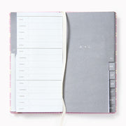 Wisteria Dots Paper Wasp Slim Address Book