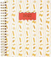 2026-2027 Pasta Plans Weekly Desk Planner