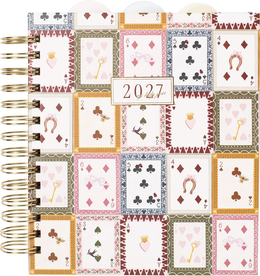 2026-2027 Lucky Year Weekly Desk Planner