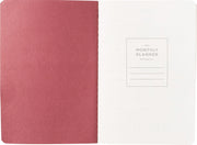 2026-2027 Romantic Birds Monthly Pocket Planner