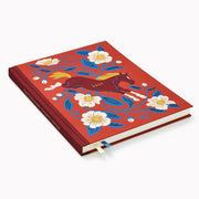 2026-2027 Paper Source Wild Roses Horse Weekly Desk Planner