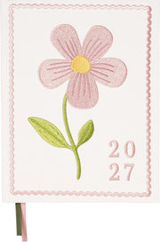 2026-2027 Storybook Flower Weekly Desk Planner