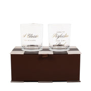 Aged to Perfection Whiskey Glasses Set of 2