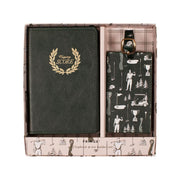 Faux Leather Golf Score Keeper and Tee Holder