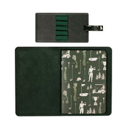Faux Leather Golf Score Keeper and Tee Holder