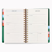 2027 Paper Source Prairie Fields Weekly Desk Planner