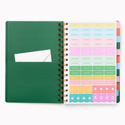 2027 Paper Source Prairie Fields Weekly Desk Planner