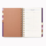 2027 Paper Source Color Grid Weekly Desk Planner