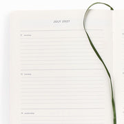 2027 Paper Source Tulip Lillies Weekly Desk Planner