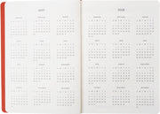 2027 Colorblock Weekly Desk Planner