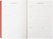 2027 Colorblock Weekly Desk Planner