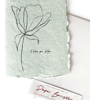 Mother's Day Greeting Card I Adore You, Mom