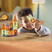 MAGNA-TILES microMAGS Spooky Travel Set 26-Piece Magnetic Construction Set, The Original Magnetic Building Brand