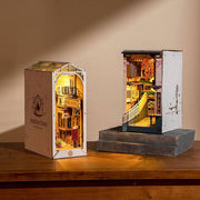 DIY Miniature Bookend: Sunshine Town