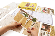 DIY Miniature Bookend: Sunshine Town