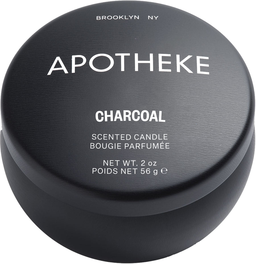 Charcoal Mini Scented Candle Tin