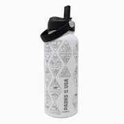 Parks of the US Bucket List Water Bottle