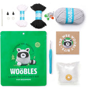Scooter the Raccoon, The Woobles Beginner Crochet Kit