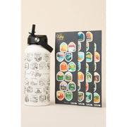 Fifty States Bucket List Bottle