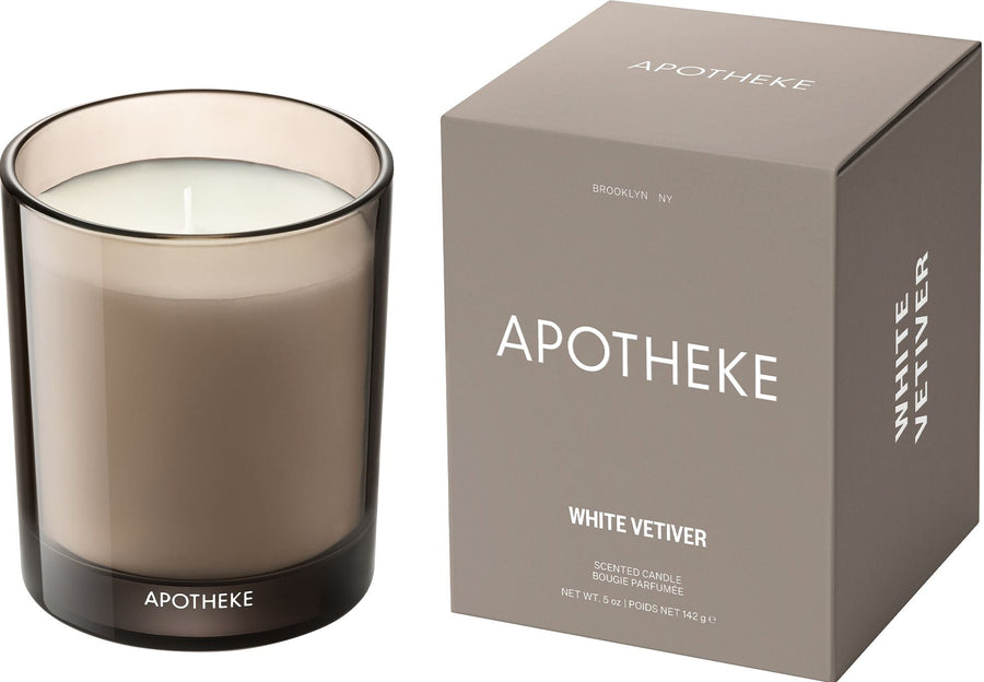 White Vetiver Petite Scented Candle