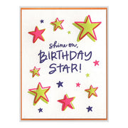 Birthday Star Birthday Card