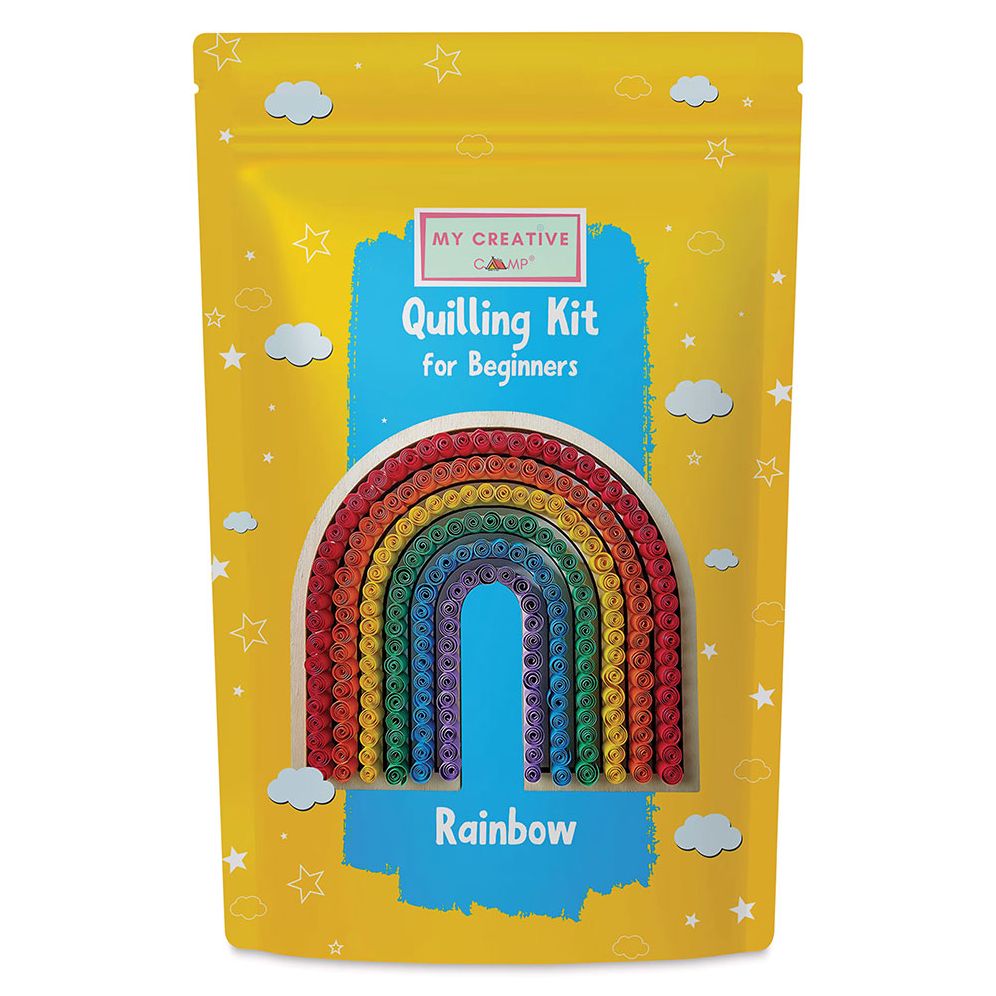 Rainbow Paper Quilling Craft Kit