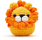 Sebastian the Lion, The Woobles Beginner Crochet Kit