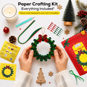 Wreath Ornament Paper Quilling Craft Kit