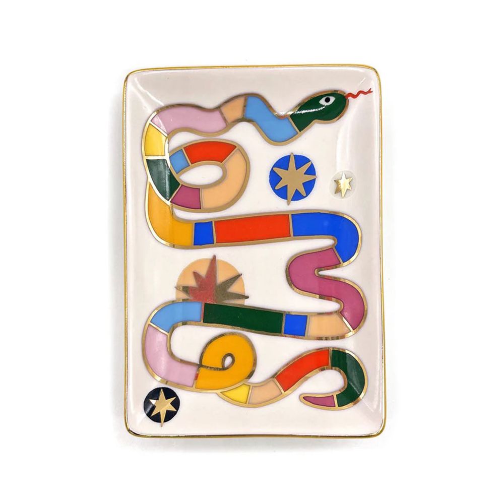 Rainbow Snake Trinket Dish