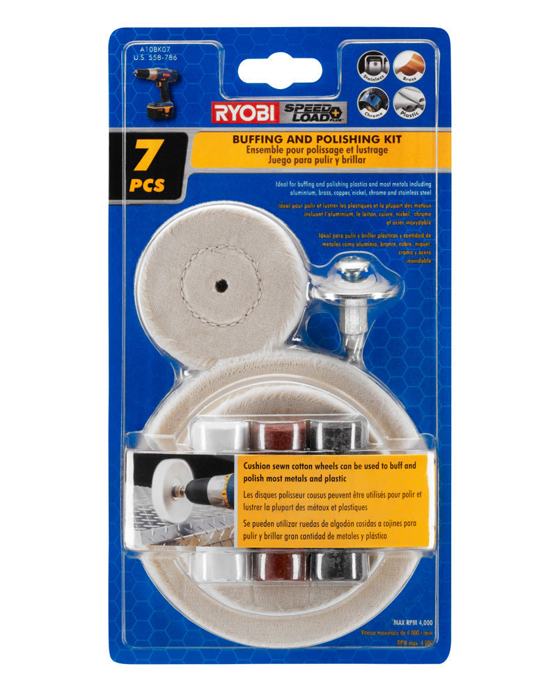 7 PC. Buffing  Kit Image 2