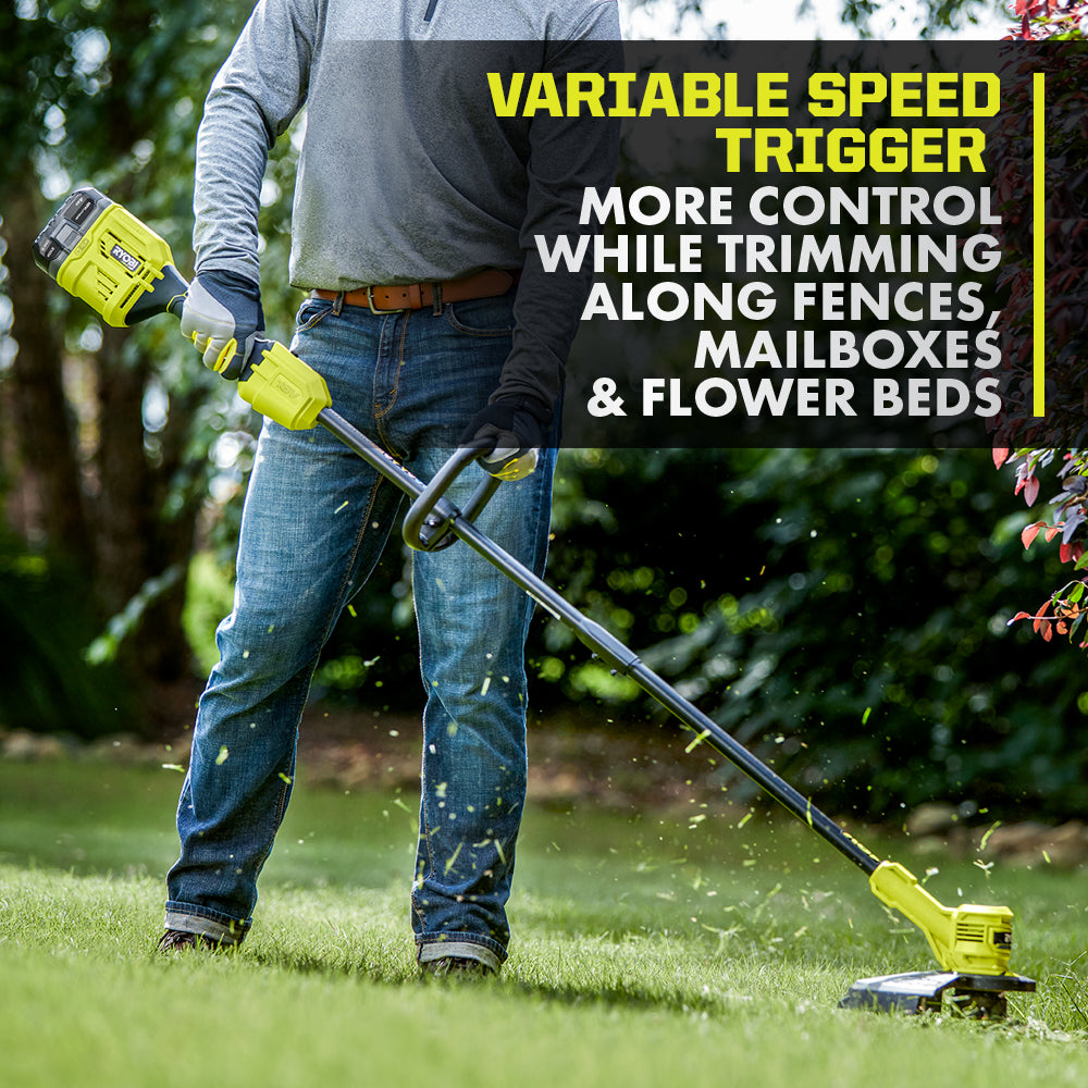 18V ONE+ HP Brushless String Trimmer/Edger Kit Image 2