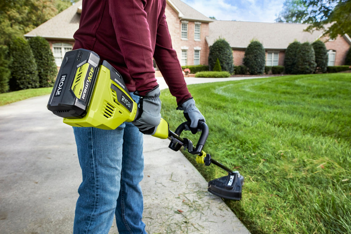 40V BRUSHLESS ATTACHMENT CAPABLE 15" STRING TRIMMER KIT Image 4