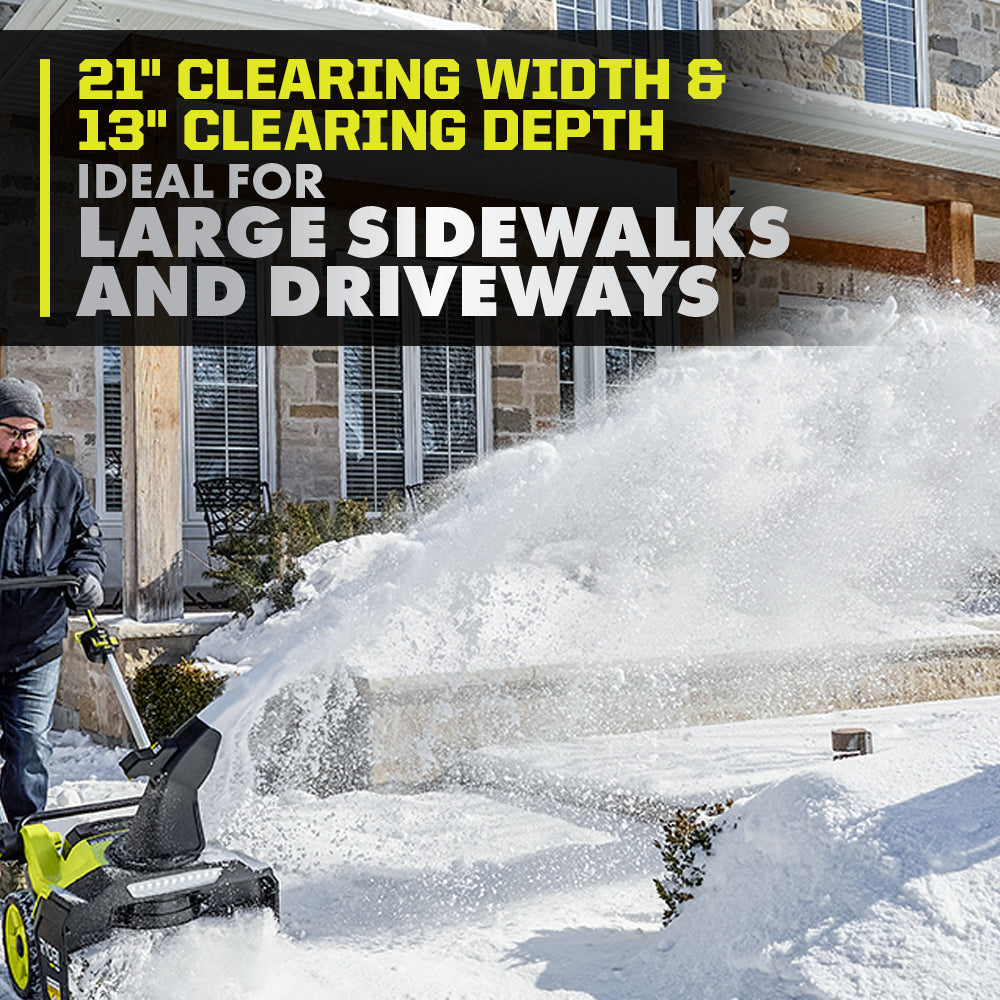 40V HP Brushless 21" Whisper Series Snow Blower Kit Image 4
