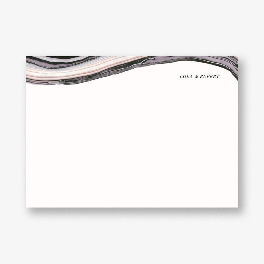 Marbleized Stationery