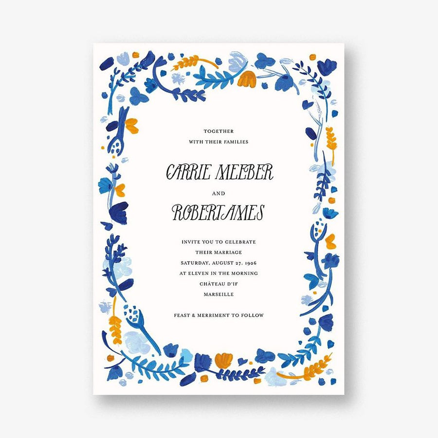 Miss Lila Wedding Invitation