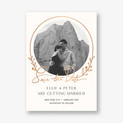 Auréole Foil Save the Date Card