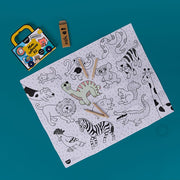 Mini coloring Kit Animals