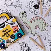 Mini coloring Kit Animals