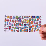 Supermarket Stickers