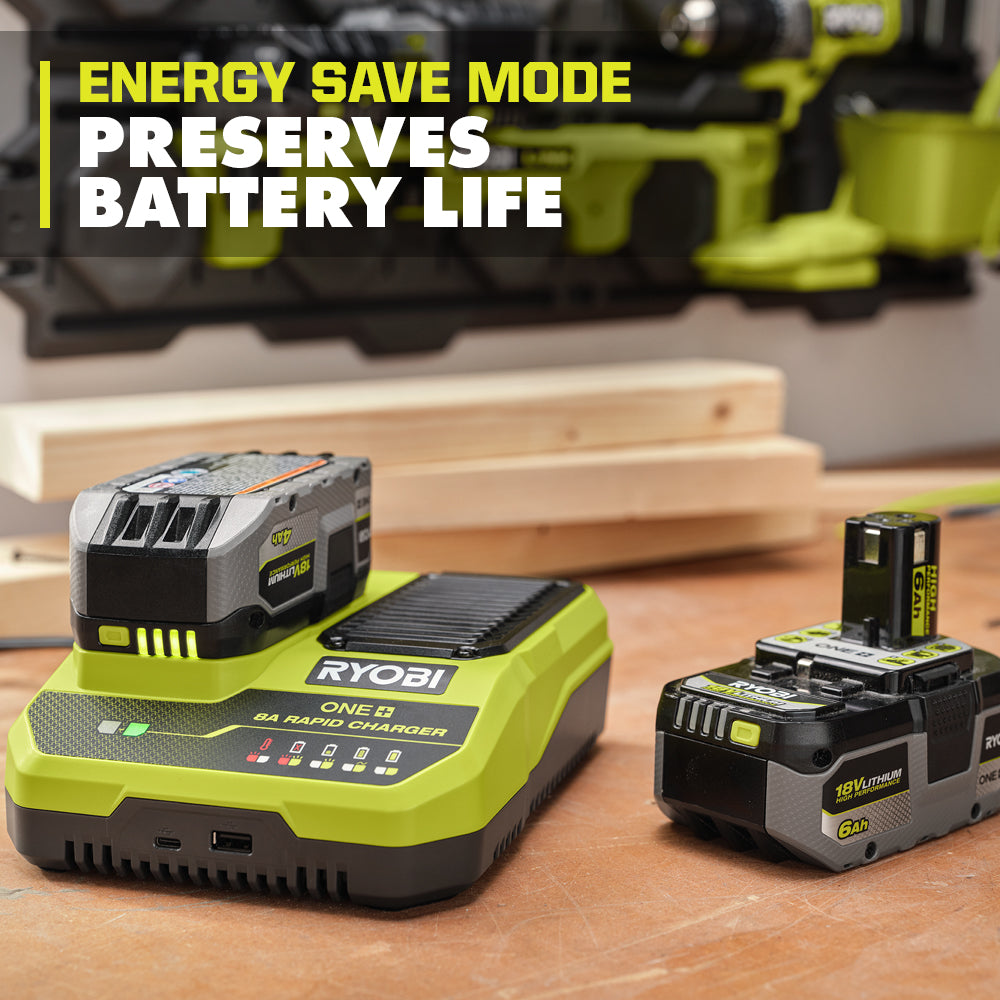 18V ONE+ 8A RAPID CHARGER  Image 3