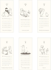 2027 Matoka Stand Ring Calendar Duck and Bear