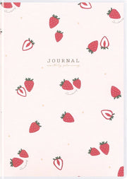 2027 Monthly Diary B6 Puchi Fruits Pink