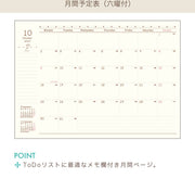 2027 Monthly Diary B6 Puchi Fruits Pink