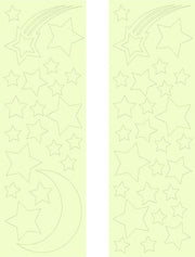 GLOPLAY Glow-in-the-dark stickers Starry Night